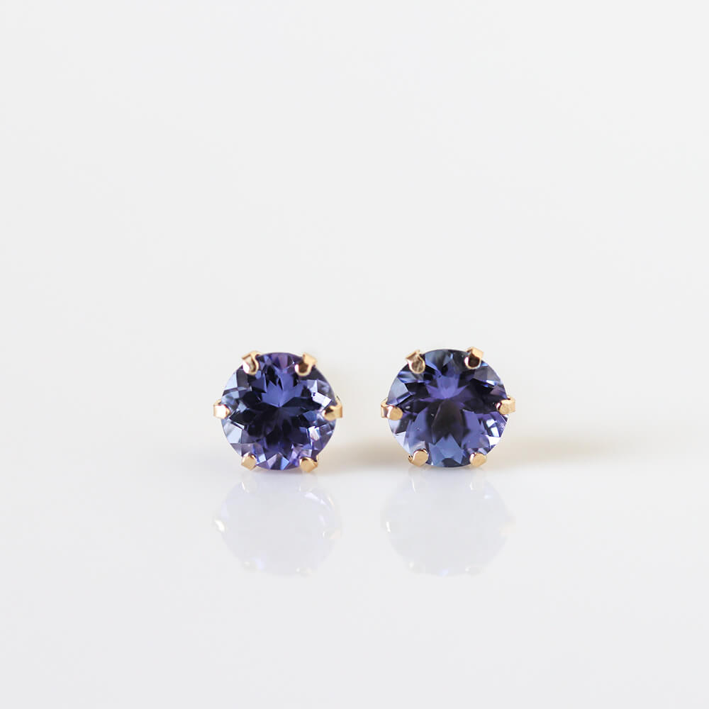 タンザナイト ピアス | K10YG〈Web限定〉