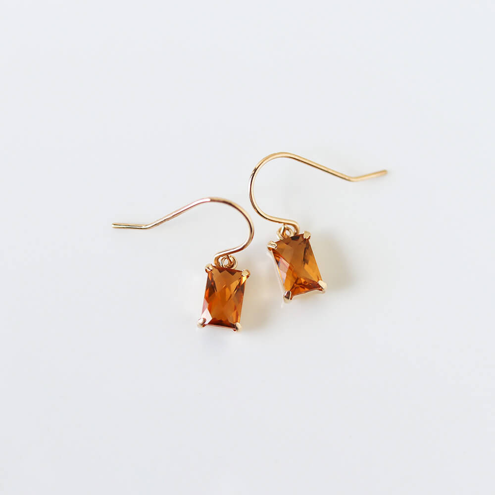 シトリン フック ピアス | K10YG〈Web限定〉