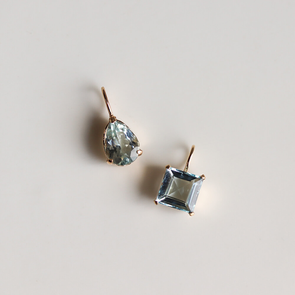 アクアマリン チャーム  | K10YG【WEB/新宿店/有楽町店限定】【数量限定】