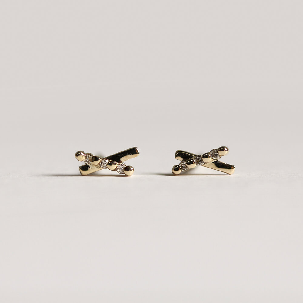 ダイヤモンド ピアス | K10YG  〈Web限定〉